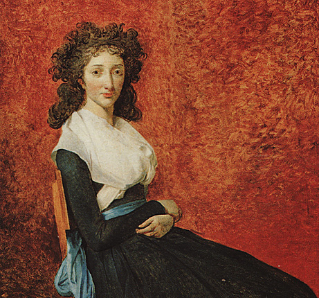 Retrato de Marie-Louise Trudaine, hacia 1791-1792, Jacques Louis David