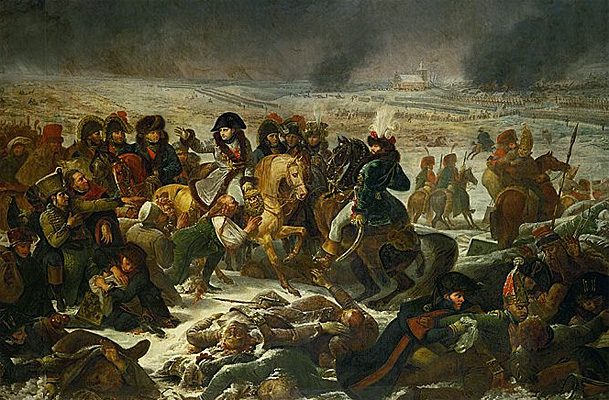 Napoleón en el campo de batalla de Eylau, 1807, Antoine-Jean Gros