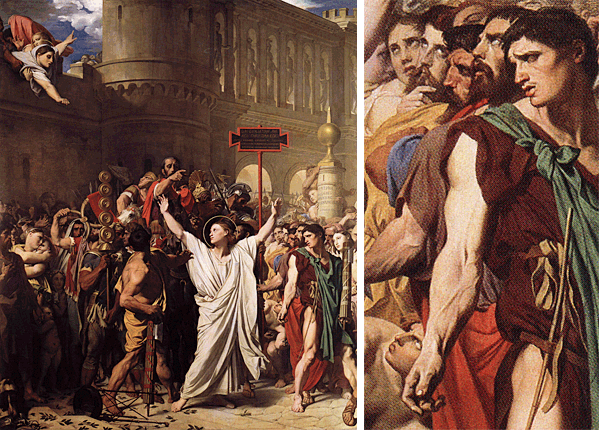 Le Martyre de saint Symphorien, Salon de 1834, Ingres, Autun, cathédrale