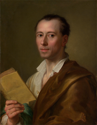 Portrait de Winckelmann, 1761-1762, Anton Raphaël Mengs, New York, MET
