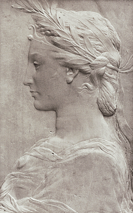 Olimpia, reina de los Macedonios,atribuido a Desiderio da Settignano