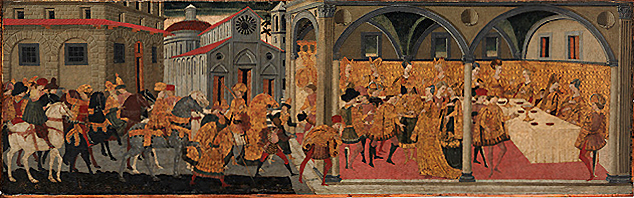 Historia de Esther, 1450, Apollonio di Giovanni