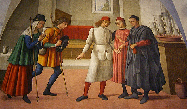 L'accueil des pèlerins au XVe siècle