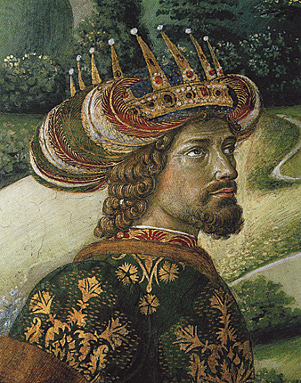 Supuesto retrato de Juan VIII Paleólogo, Benozzo Gozzoli