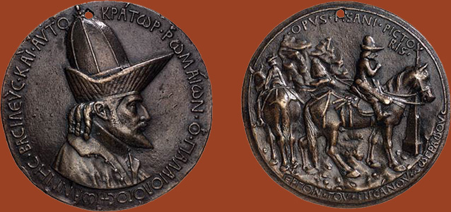 Medalla de Juan VIII Paleólogo, Pisanello