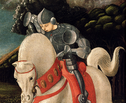 Caballero con armadura, 1455-1460, Paolo Uccello