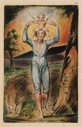 Ilustración del libro de William Blake 