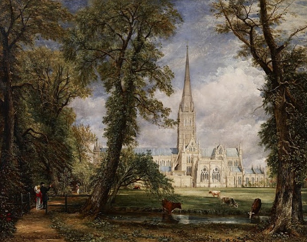 La Catedral de Salisbury, hacia 1825, John Constable