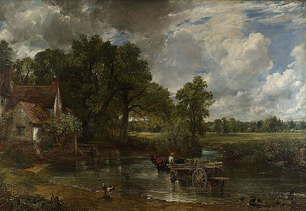 El carro de heno, 1821, John Constable