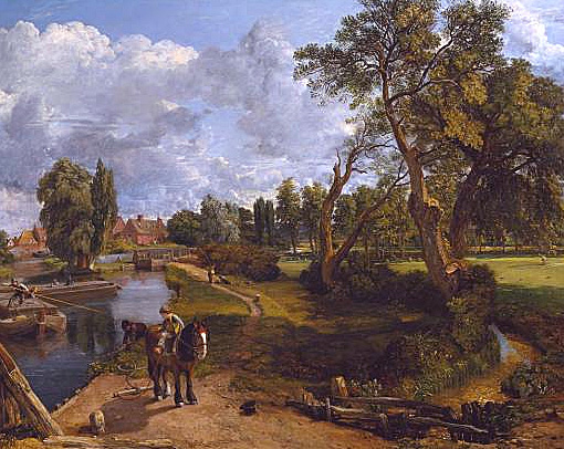 El molino de Flatford, 1817, John Constable
