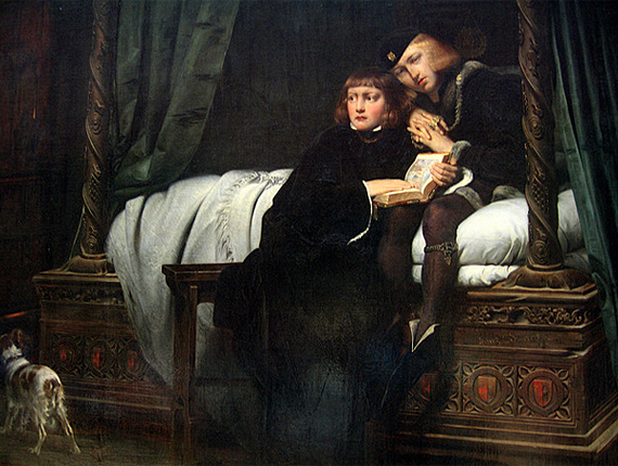 Los hijos de Eduardo IV, 1830, Paul Delaroche