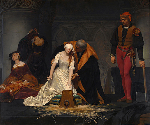 Ejecución de Lady Jane Gray, Paul Delaroche