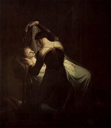 Romeo y Julieta, 1809, Johann Heinrich Füssli