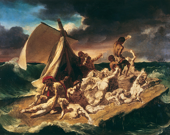 Esquisse pour le Radeau de la Méduse, 1818, Théodore Géricault