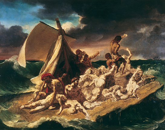 Boceto para La balsa de la Medusa, 1818, Théodore Géricault