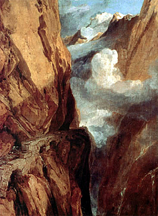 El paso de San Gotardo, 1802-1804, Turner