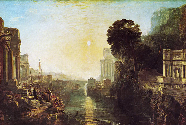 Dido funda Cartago,1815, William Turner