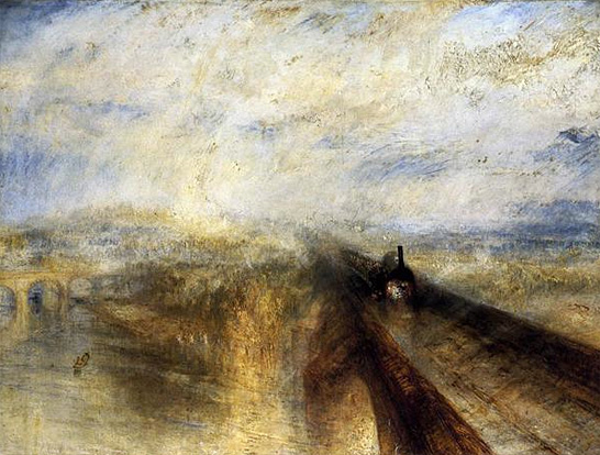 Lluvia, vapor y velocidad, 1844, Turner