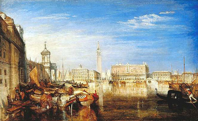 El Puente de los Suspiros, 1833, Turner