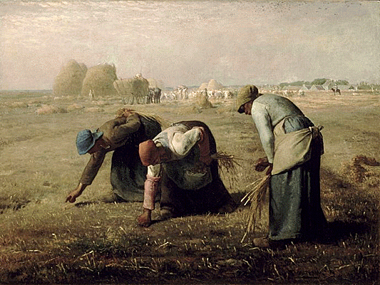 Les Glaneuses, 1857, Jean-François Millet