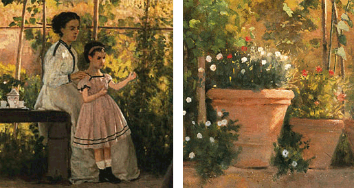 La pérgola, 1868, Silvestro Lega