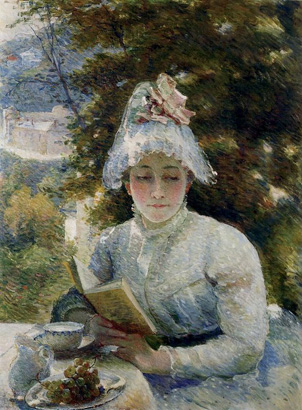 Le thé de l'après-midi, vers 1880, Marie Bracquemond