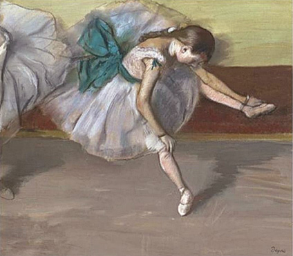 Danseuse pendant le repos, 1879, Edgar Degas