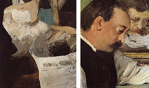 Portraits dans un bureau (Nouvelle-Orléans), Edgar Degas