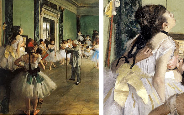 La Classe de danse, 1873-76, Edgar Degas