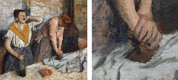 Les repasseuses, 1884-1886, Edgar Degas