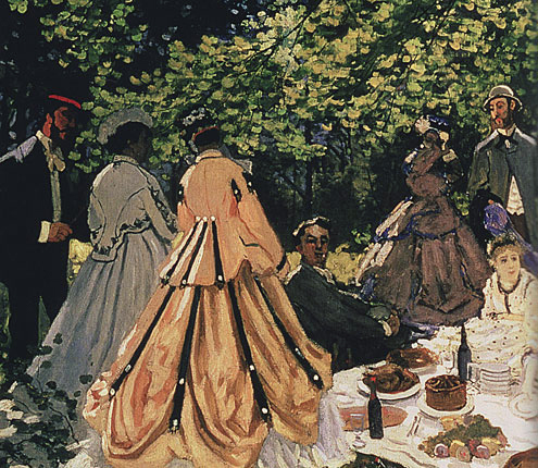 Almuerzo sobre la hierba, 1865, Claude Monet