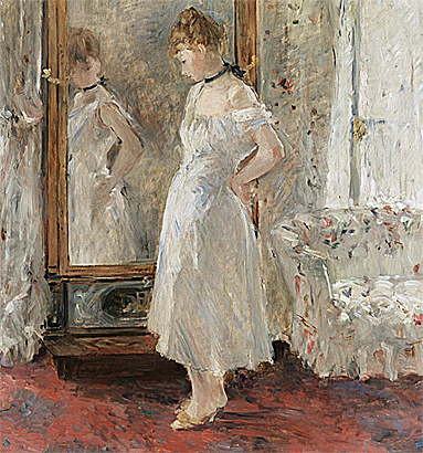 El espejo psique, 1877-1879, Berthe Morisot