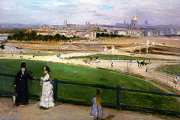 Vista de París desde el Trocadero, 1871-1872, Berthe Morisot
