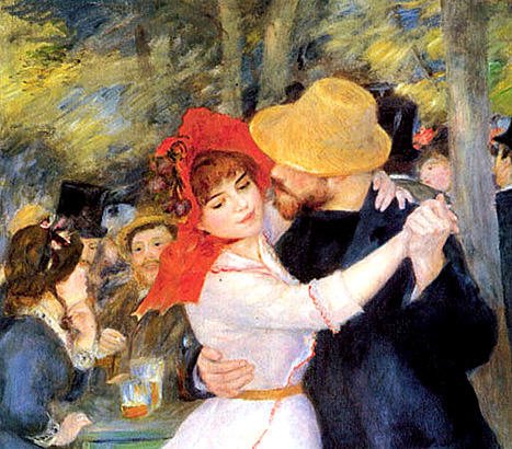 La danse à Bougival, 1882-1883, Pierre-Auguste Renoir