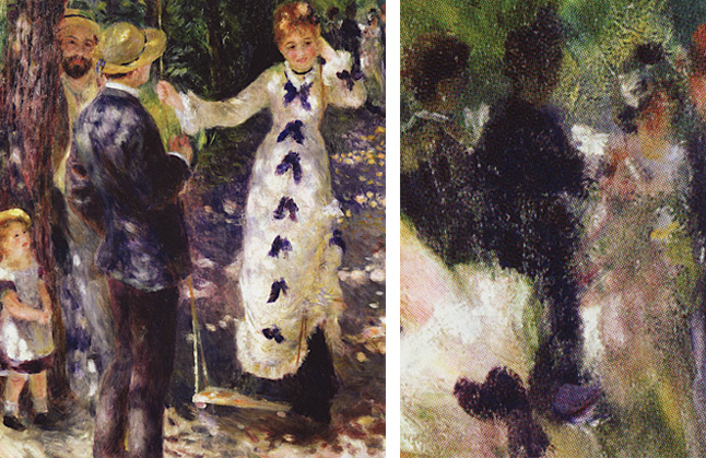 La balançoire, 1876, Pierre-Auguste Renoir