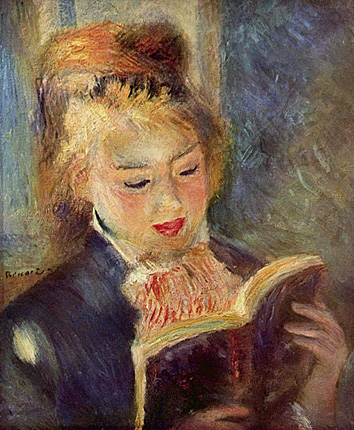 La liseuse, 1874, Pierre-Auguste Renoir