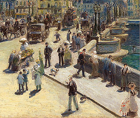 El Pont Neuf, 1872, Pierre-Auguste Renoir 