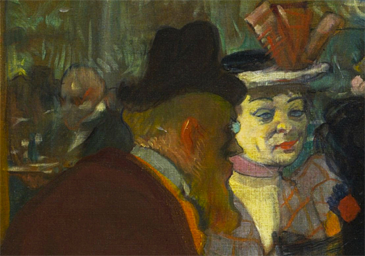 Au Moulin-Rouge, 1892, Henri de Toulouse-Lautrec 