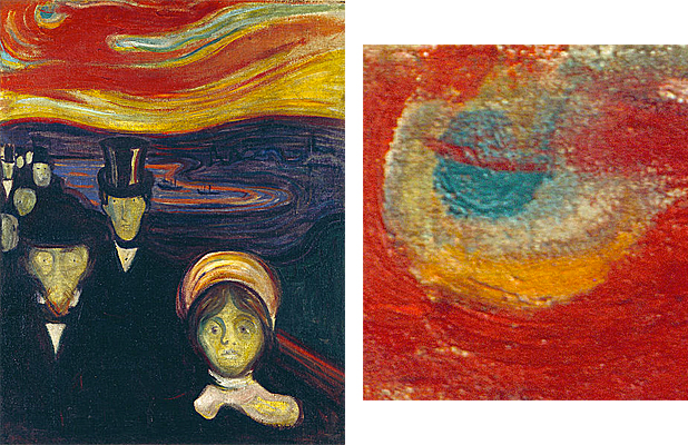 Anxiété, 1894, Edvard Munch, Oslo, Munch Museum