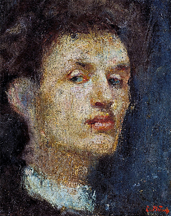 Autoportrait, 1886, Edvard Munch