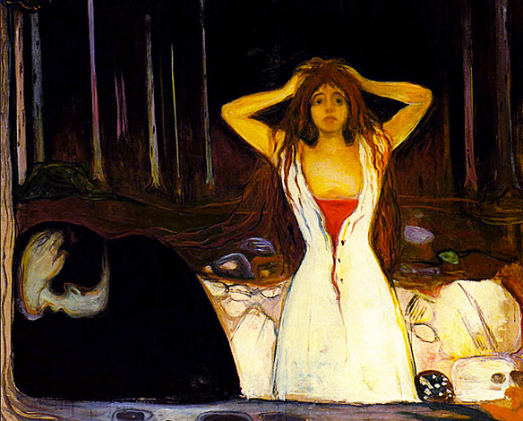 Cendres, 1894, Edvard Munch, Oslo, Munch-museet