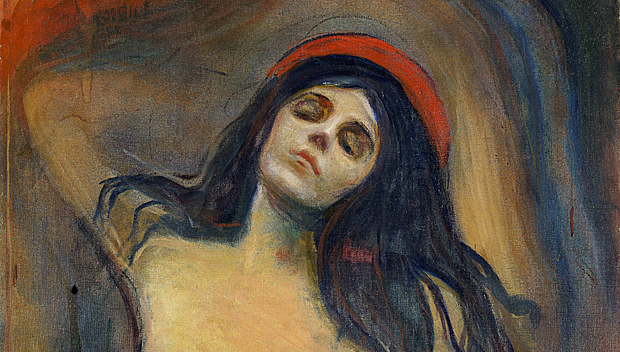 Madonna, 1894-1895, Edvard Munch 