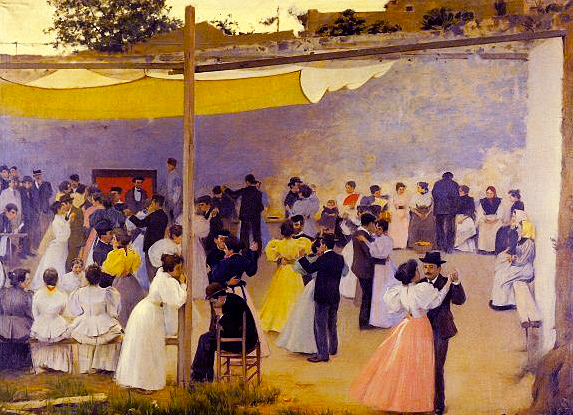 Bal d’après midi, 1896, Ramon Casas