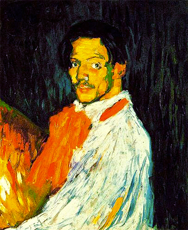 Autoportrait « Yo, Picasso », 1901, Pablo Picasso