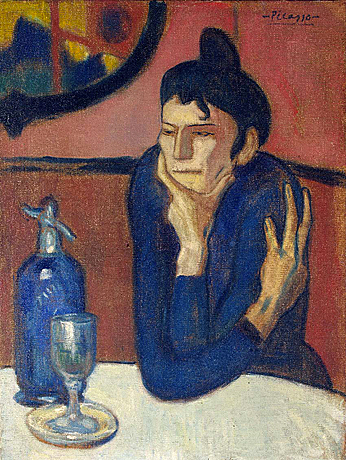 Le Buveuse d’absinthe, 1901, Pablo Picasso
