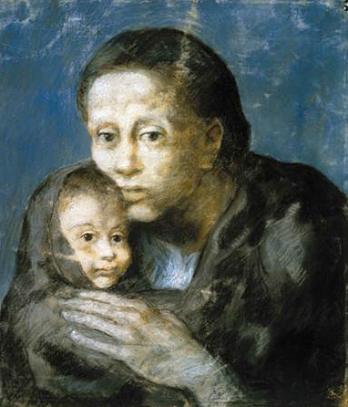 Desamparados, 1903, Pablo Picasso
