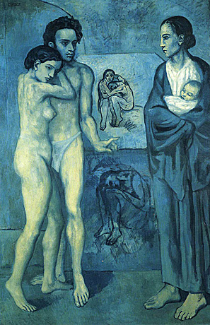 La Vie, 1903, Pablo Picasso