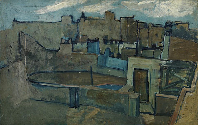 Toits de Barcelone, 1903, Pablo Picasso