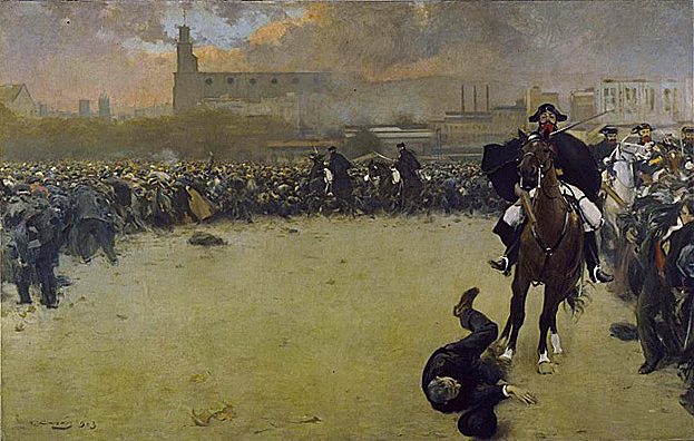 La charge, 1902, Ramon Casas