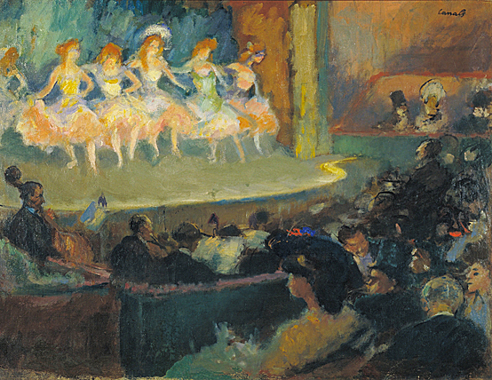 Café-concert, vers 1903, Ricard Canals